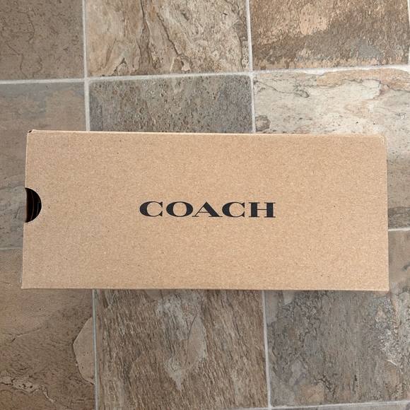 Coach Brown and Tan Wedge Sandals - Picture 2 of 6